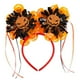 thumbnail image 1 of Diadema de Halloween con borlas | Accesorio para el cabello para fiestas temáticas de fantasmas | Tocado de lana con forma de araña y calabaza para mujeres y niños, 1 of 2