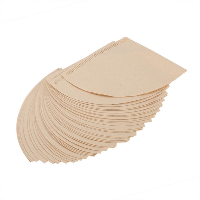 Lot de 40 filtres à café en papier pour cafetière, filtres pour 1 à 2 tasses