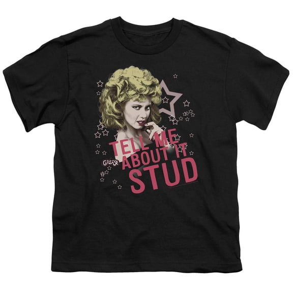 Grease - Tell Me About It Stud - Youth Short Sleeve Shirt - Medium