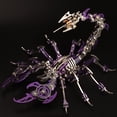 thumbnail image 2 of Kit de maquetas 3D de rompecabezas de metal YUEZUDPO Scorpion para adultos, 2 of 6