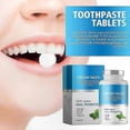 thumbnail image 2 of Fresh Breath Mint Lemon Chewable Dental Tablets with Hydroxylapatite for Natural Oral Care Travel Size Toothpaste Alternative, 2 of 5