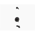 thumbnail image 1 of Kohler K-TLS97074-4-BL Set de Garnitures de Bain et de Douche Rite-Temp & 44; Noir Mat, 1 of 1