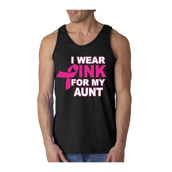 Men's Tank Top for Men - I Wear Pink for My Aunt