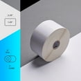 thumbnail image 2 of Zebra 2.25 x 1.25 in Direct Thermal Paper Labels Z-Perform 2000D Permanent Adhesive Shipping Labels - 1 in Core - 6 Rolls, 2 of 7