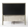 thumbnail image 4 of ACME Carine Faux Leather Tufted Queen Panel Bed in Champagne Beige, 4 of 5