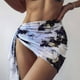 thumbnail image 2 of MKLEKYY Trajes De Baño Mujer Dos Piezas Women 1 Piece Sheer Wrap Knot Cover Up Skirt Without Bikini Beach Wrap Bikini Shiny Wraps Cover Ups For Swimwear 554, 2 of 6