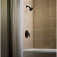 thumbnail image 2 of Grifo para bañera y ducha Moen Hilliard de 1 manija, color bronce, 2 of 3