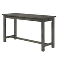thumbnail image 3 of Topline Home Furnishings Counter-height Grey 4pc Dine Pack, 3 of 8