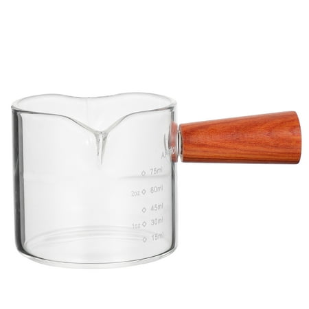 

Cupespresso Measuring Jug Coffee Glass Shot Pitcherfrothing Triple Baking Storage Glasses Cups Dispenser Pitchers Jugs