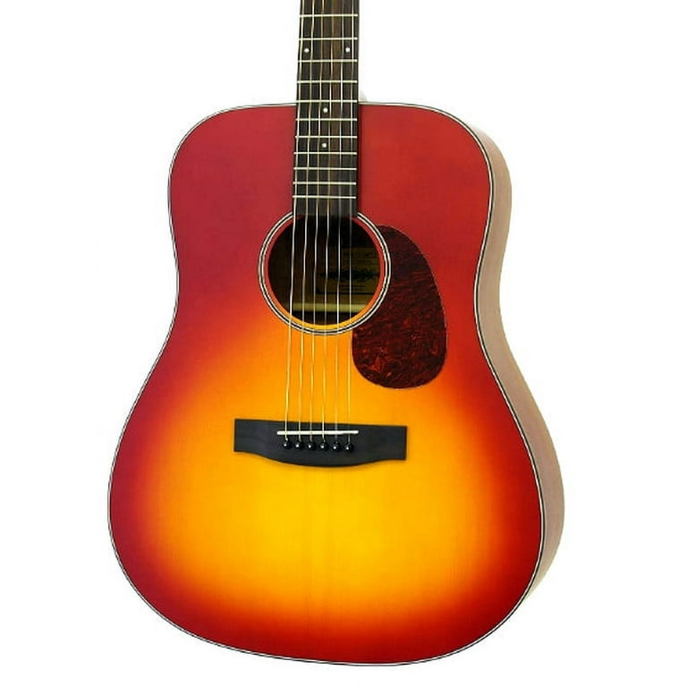 Aria Vintage 100 Series 6 String Dreadnought Acoustic Guitar Matte