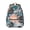 Silver-4, variant on Tropical Floral School Backpack Jungle Leaves and Hawaiian Print Design Exotic Summer Beach Bag for Students