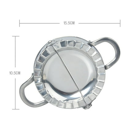 

Eco-Friendly Pastry Tools Stainless Steel Dumpling Maker Wraper Dough Cutter *4PCS