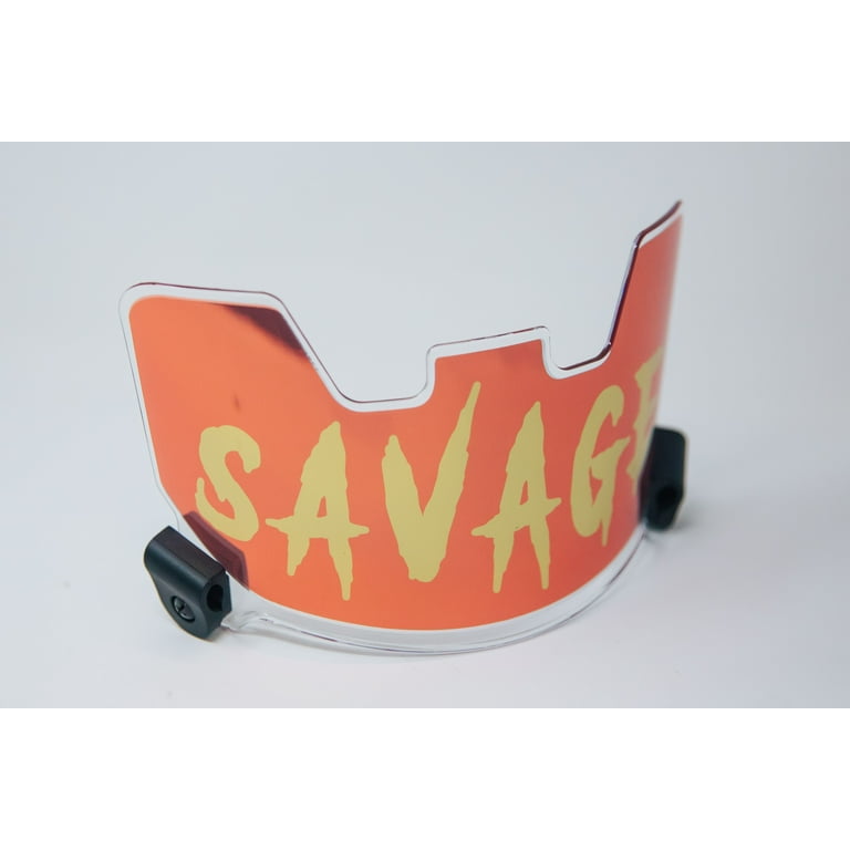 Soldier Sports Football Visors SAVAGE VISOR RED GLD Walmart
