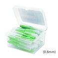 thumbnail image 3 of Guardoinrt 40pcs Interdental Brush Ultra Fine Toothpick Soft Floss Stick Tooth Floss Head Toothpick Cleaning Tool, 3 of 8