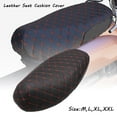 thumbnail image 3 of Motorcycle Seat Cover Cushion 3D Leather Scooter Seats Sun Protection, 3 of 6