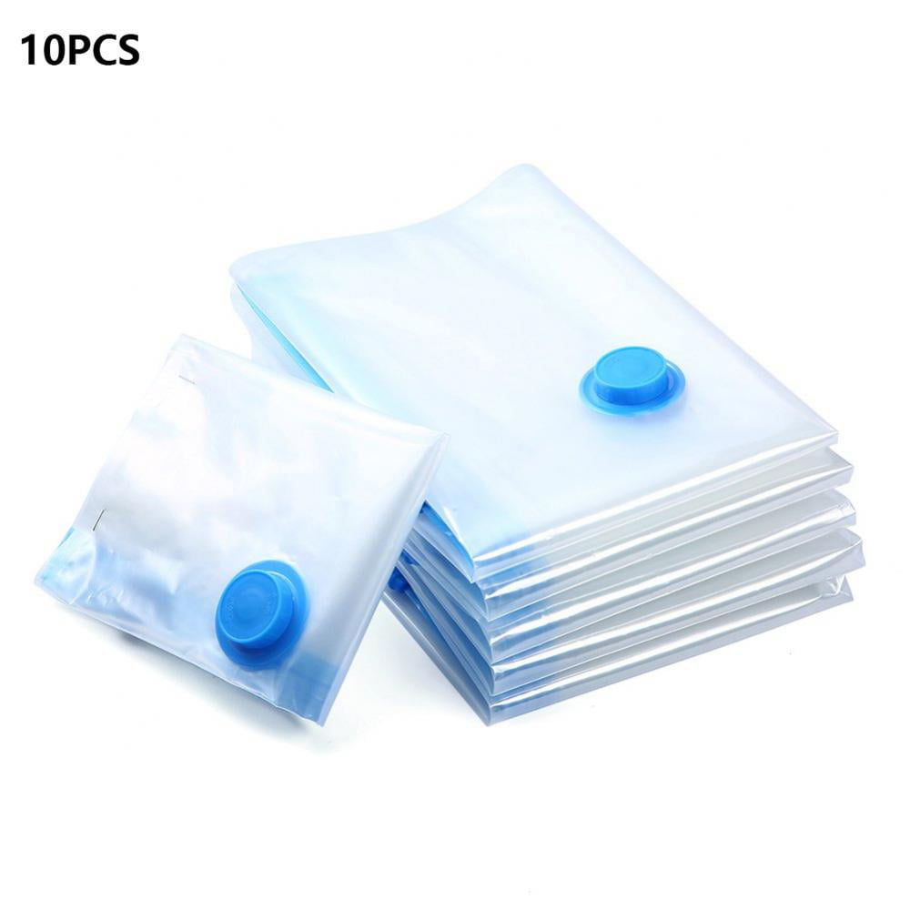 4 x Small, 4 x Medium Juvale Space Saver Vacuum Storage Bags with Hand Pump Set of 8