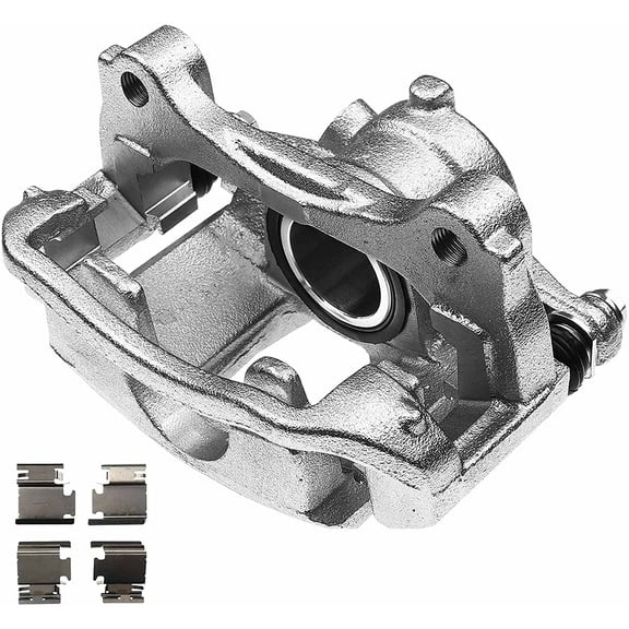 A-Premium Brake Caliper Assembly with Bracket Compatible with Ram ProMaster 1500 2500 3500 2014-2019 Rear Driver Side