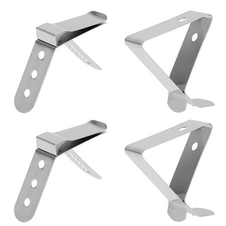 

Protoiya 4Pcs Probe Clip Holder Stainless Steel Thermometer Grill Clip Meat Food Accurate Reading Thermometer Probe Clip for Ambi