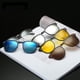 thumbnail image 5 of Lentes con clips magnéticos URBAN BOUTIQUE TR2218 Retro Clásico Plata, 5 of 10