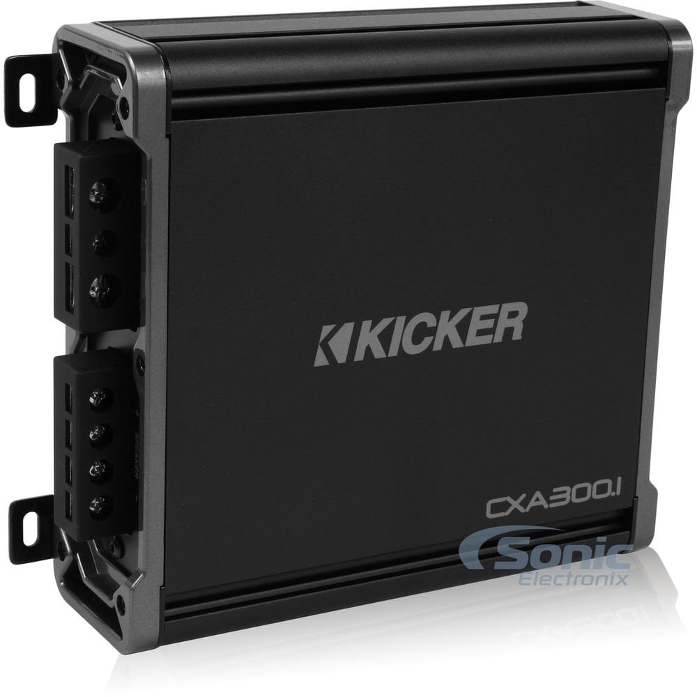 Kicker CXA400.1 Monoblock Class-D Amplifier + Free NVX XKIT82 8 AWG Amp Kit