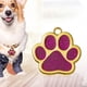 thumbnail image 4 of Etiquetas de perro en , etiquetas de gato Colgante Glitter Paw Craft Anti-Lost Aleación de zinc Suministros para mascotas , Yinane Etiquetas en blanco, 4 of 8