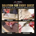 thumbnail image 4 of Premium Grade Cyanoacrylate (CA) Super Glue, Gap Filler Thick 2000 CPS Viscosity Adhesive for Carpentry, Woodworking, Hobby Models, Archery Fletching 2 oz, 4 of 6