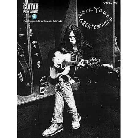 Young Signed Guitar - Neil Young Greatest Hits