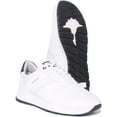 thumbnail image 5 of Joop Tela Men's Lace Up Running Inspired Trainers In White Size 8, 5 of 6