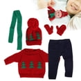 thumbnail image 4 of Ropa para Muñecas de Niña de 18 Pulgadas Suéter Navideño Pantalones Sombreros Accesorios para Muñecas Materiales Elásticos Duraderos y Seguros Regalos Ideales de ANGGREK  Otros, 4 of 8