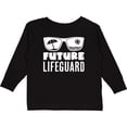 thumbnail image 3 of Inktastic Future Lifeguard Sunglasses Boys or Girls Long Sleeve Toddler T-Shirt, 3 of 5