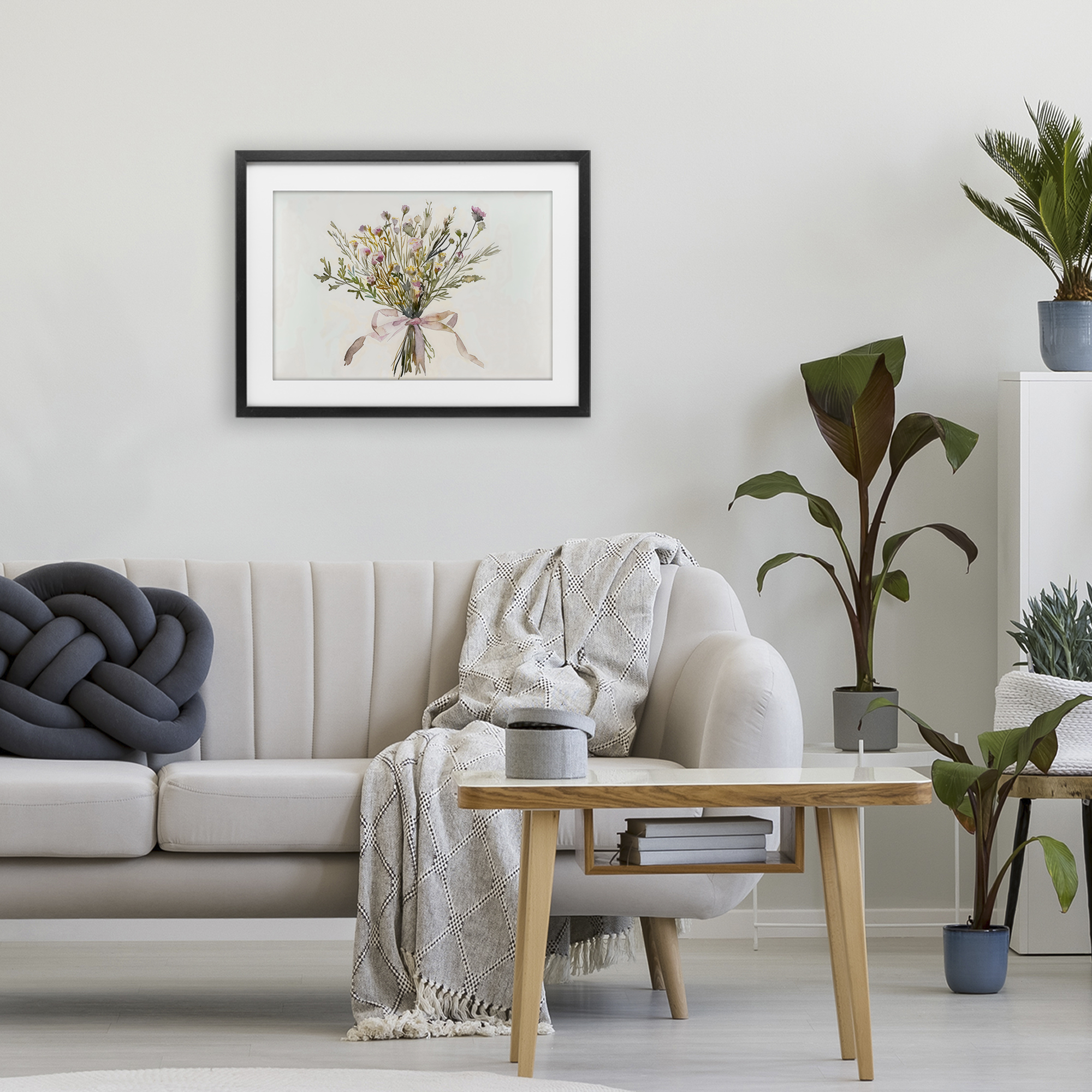 Stupell Industries Bouquet of Spring Wildflowers Black Framed Print Under Glass, design by Creative Studio