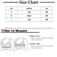 thumbnail image 4 of Blmnix Push Up Bra Womens Bras Lace Bra Underwire Bras White Push Up Bras for Women,L, 4 of 4