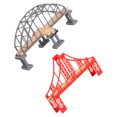 thumbnail image 2 of 2 Pcs Pont de Chemin de Fer Jouet Train Pont Rail Accessoires de Train Jouet, 2 of 6