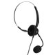 thumbnail image 5 of Auriculares de una sola oreja, cómodos, ligeros, con cancelación de ruido, con cable, para ordenador, con micrófono para centro de llamadas, oficina, puerto único de 3,5 mm, 5 of 5