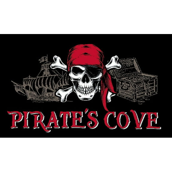 Pirate's Cove 3'x5' Flag Rough Tex ® 68D