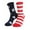 D, variante sur GDREDA Chaussettes Hautes Jusqu'aux Genoux pour Femmes Chaussettes Drapeau pour Hommes Femmes et Rayures Chaussettes Patriotiques Chaussettes Fantaisie pour Hommes Femmes A,Taille Unique