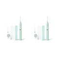 thumbnail image 4 of Longjian Earpick Rechargeable LED Spoon Ear Wax Removal Tool Curette Plastic Washable Reusable for Dig Care Cleaning Remover Green 2Set, 4 of 6