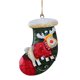 thumbnail image 1 of Decoración colgante de Navidad portátil para sala de estar, decoración de puerta de ventana de árbol de Navidad para Hotel de oficina, Kits de decoración para fiestas Calcetín Navideño Verde Advancent HA067630-02, 1 of 5