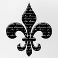 thumbnail image 2 of CafePress - Calligraphy Fleur De Lis - Adjustable Unisex Printed Trucker Hat with Mesh Back, 2 of 8