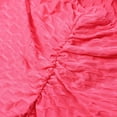thumbnail image 5 of Gibobby Leggings cortos yoga mujer Ladies New Summer Honeycomb Fabric Bow Tie Belt Peach Hip Tight Waist High Hip Movement Yoga Shorts(Rosa,G), 5 of 5