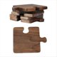 thumbnail image 1 of Posavasos de Troncos Decoración de Restaurante Madera Maciza Protección de Mesa Resistente Al Rompecabezas de Madera Aislado Posavasos de Café A, 1 of 8