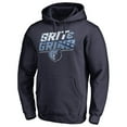 thumbnail image 2 of Men's Navy Memphis Grizzlies Grit and Grind Hometown Collection Pullover Hoodie, 2 of 3