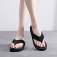 thumbnail image 1 of WHAMVOX 1Par Chanclas Plataforma Mujer Material Eva Negro Ideal Ocasiones Informales, 1 of 8