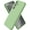 Mint Green, variant on Samsung Galaxy S24 Ultra Silicone Case, Slim Fit Premium Liquid Silicone Shockproof Phone Cover, Upgraded Camera Protection and Microfiber Lining, Off White