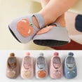 thumbnail image 1 of Dream Lifestyle 1 Pair Baby Toddler Shoes Lovely Exquisite Lightweight Rough Sole Anti-skid Toddler Socks Outdoor Shoes, 1 of 8