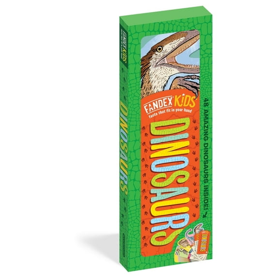 Fandex Kids: Fandex Kids: Dinosaurs : Facts That Fit in Your Hand: 48 Amazing Dinosaurs Inside! (Cards)