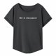 thumbnail image 1 of Camiseta para mujer, camiseta básica, corte regular, camiseta activewear con cuello redondo para todos los días, oficina, senderismo M, 1 of 9