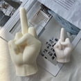 thumbnail image 1 of DIY Large Finger Candle Silicone Mold Handmade Desktop Decoration Gypsum Epoxy Resin Aromatherapy Candle Silicone Mould ToolsLAustralia He Qiyong unisex, 1 of 1