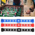 thumbnail image 2 of 2Pcs Table Football Counter, Plastic Billiard Score Board Table Game Score Goal Counter Football Score Counters Marker Red, 2 of 5