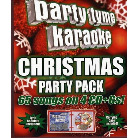 Party Tyme Karaoke: Christmas Party Pack [65-Song Party (Best Christmas Music Of All Time)